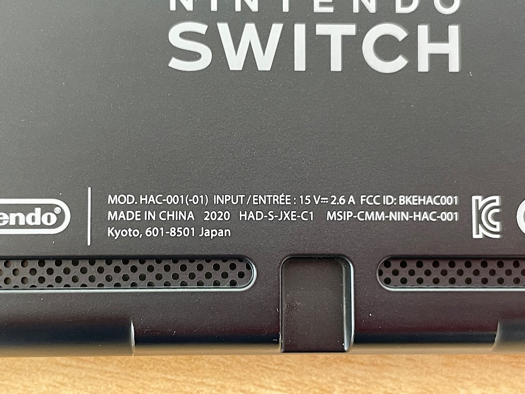 『USED』 
 
 Nintendo Switch 本体 HAD-S-JXE-C1 新型：MOD.HAC-001（-01） ゲームハード