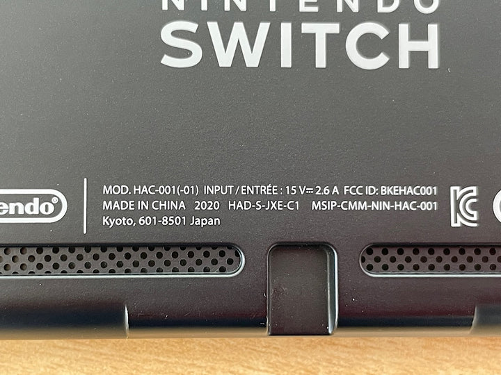 『USED』 
 
 Nintendo Switch 本体 HAD-S-JXE-C1 新型：MOD.HAC-001（-01） ゲームハード