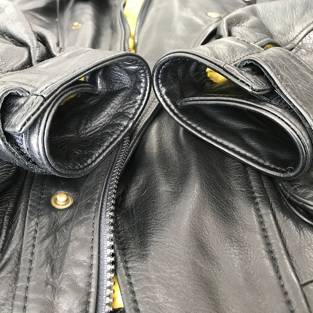 『USED』 
 
 GOTO GO:10 ゴトウ レザージャケット ライダースジャケット 
レザー ブラック