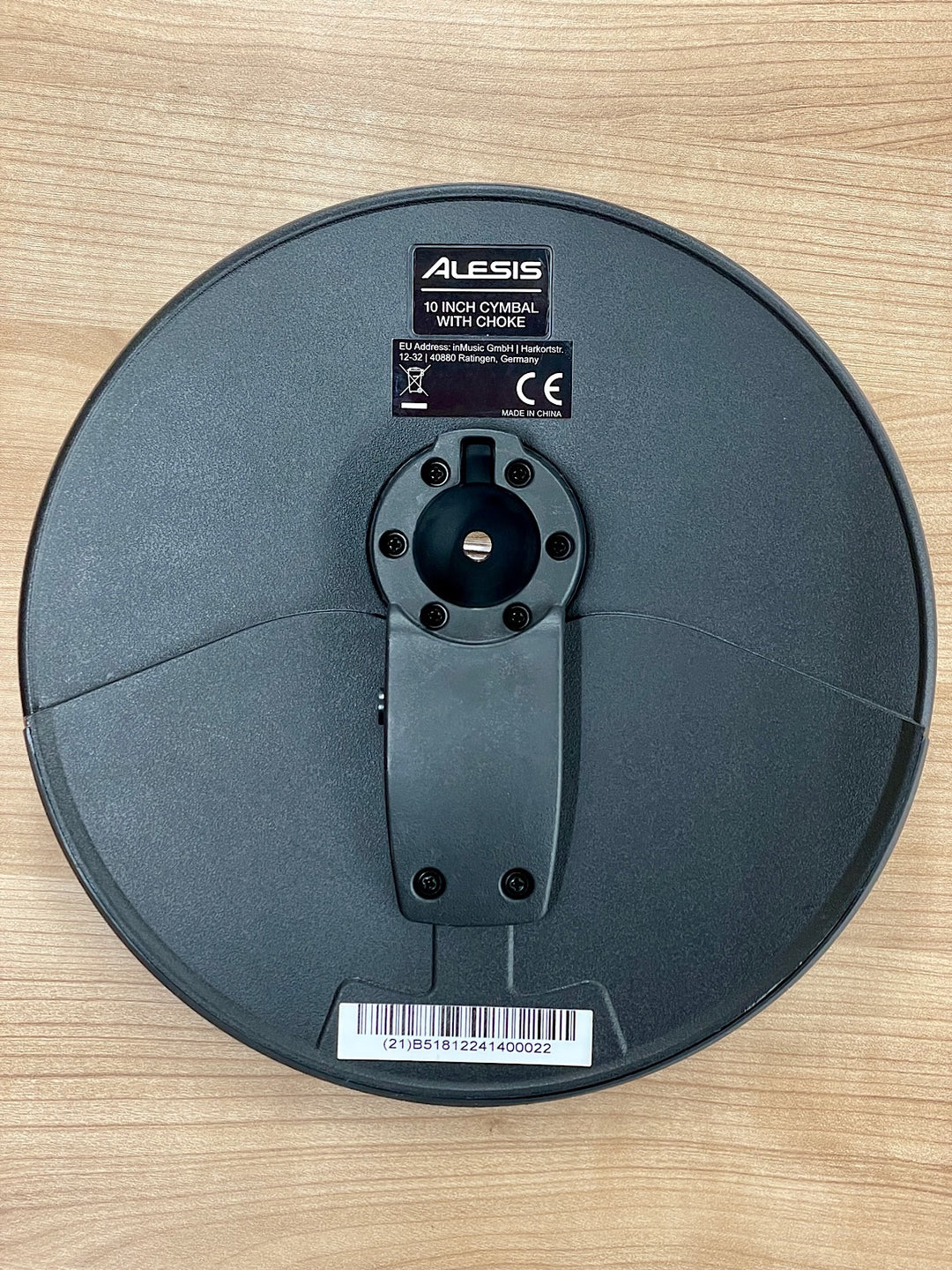 『USED』 
 
 ALESIS アレシス 10インチ シンバル アームセット チョーク機能付き 動作確認済み 打楽器