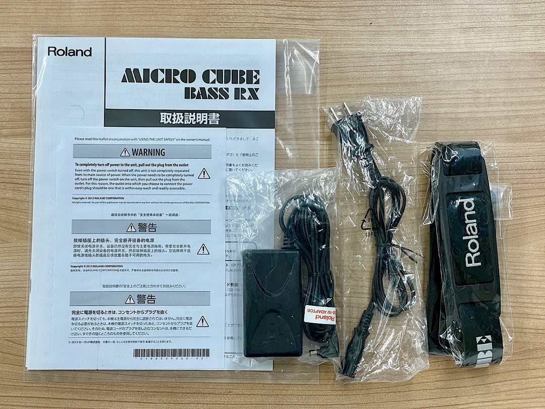 『USED』 
 
 ROLAND ローランドベースアンプリファイヤー MicroCube RX MCB-RX アンプ