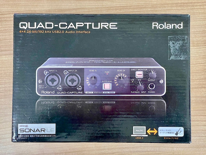 『USED』 
 
 Roland ローランド オーディオインターフェース QUAD-CAPTURE UA-55 その他楽器