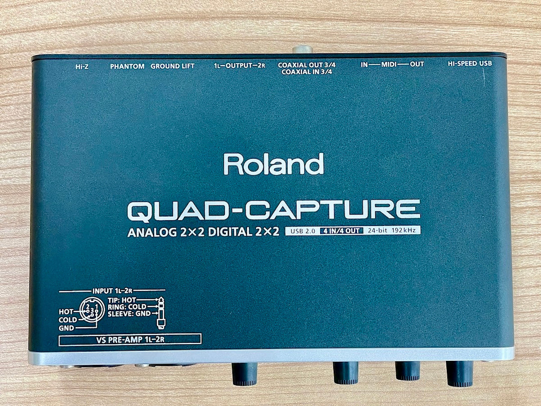 『USED』 
 
 Roland ローランド オーディオインターフェース QUAD-CAPTURE UA-55 その他楽器