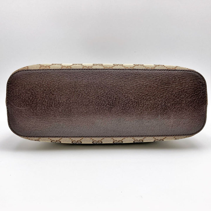 GUCCI グッチ 
 115003 ショルダーバッグ 
キャンバス/レザー  ベージュ
