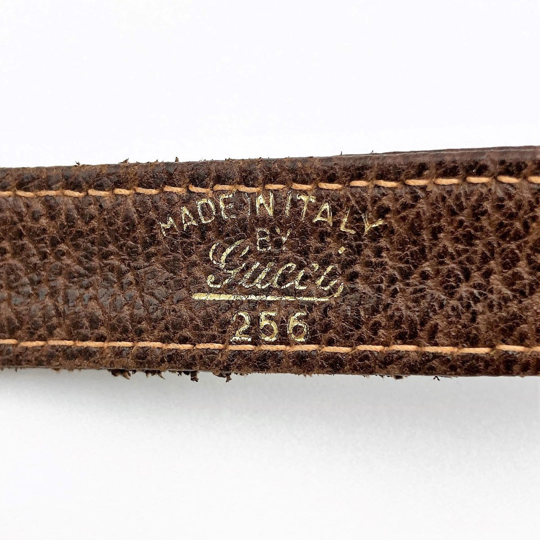 GUCCI グッチ 
 256 ショルダーバッグ 
GGスプリームキャンバス ブラウン