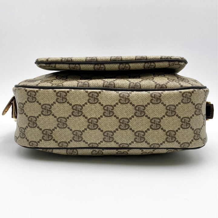 GUCCI グッチ 
 256 ショルダーバッグ 
GGスプリームキャンバス ブラウン