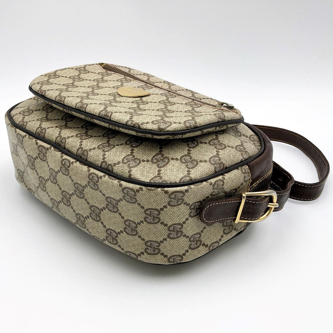 GUCCI グッチ 
 256 ショルダーバッグ 
GGスプリームキャンバス ブラウン