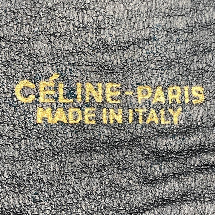 CELINE セリーヌ 
 クラッチバッグ 
キャンバス ネイビー