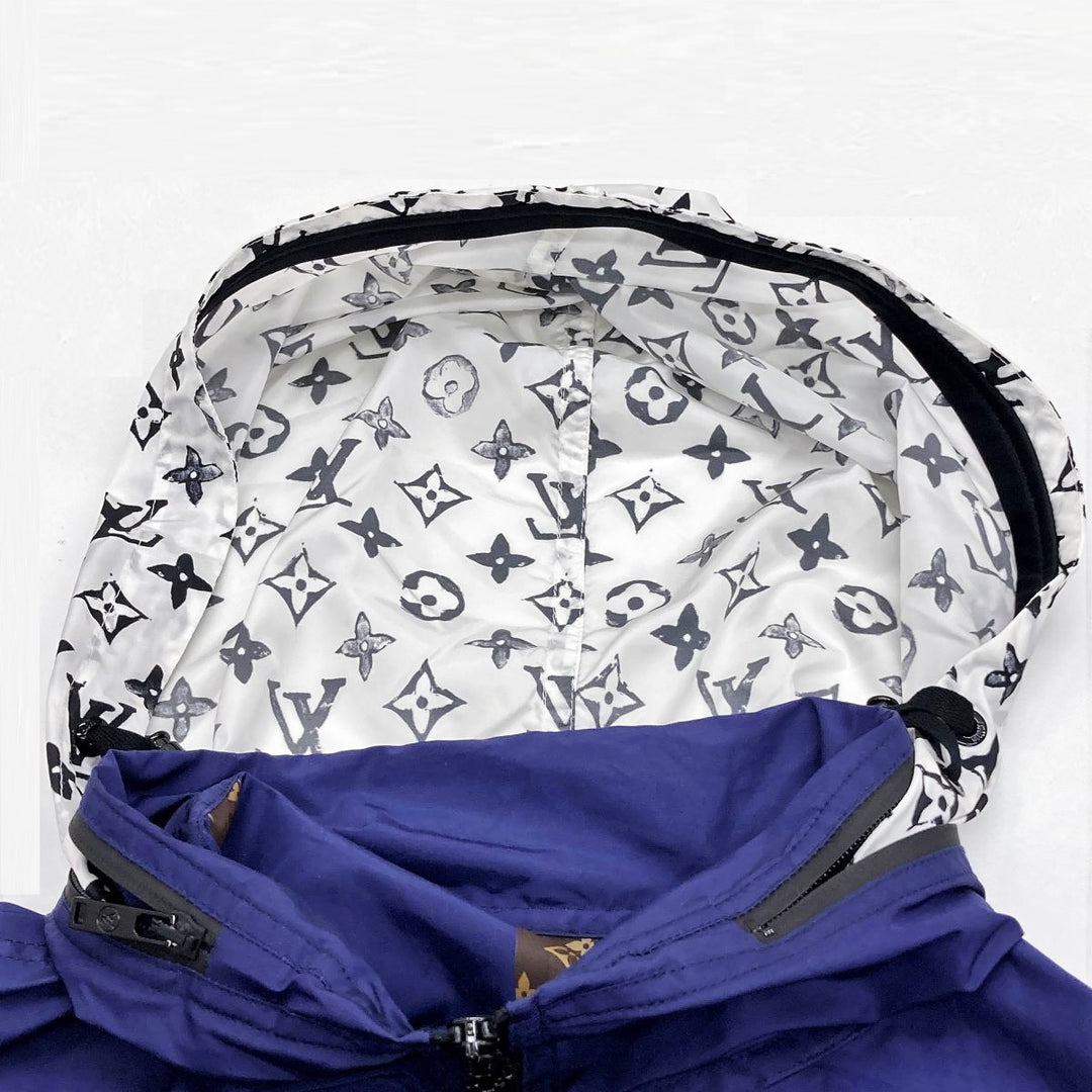 LOUIS VUITTON ルイ・ヴィトン 
 モッズコート 
コットン/ナイロン  ネイビー