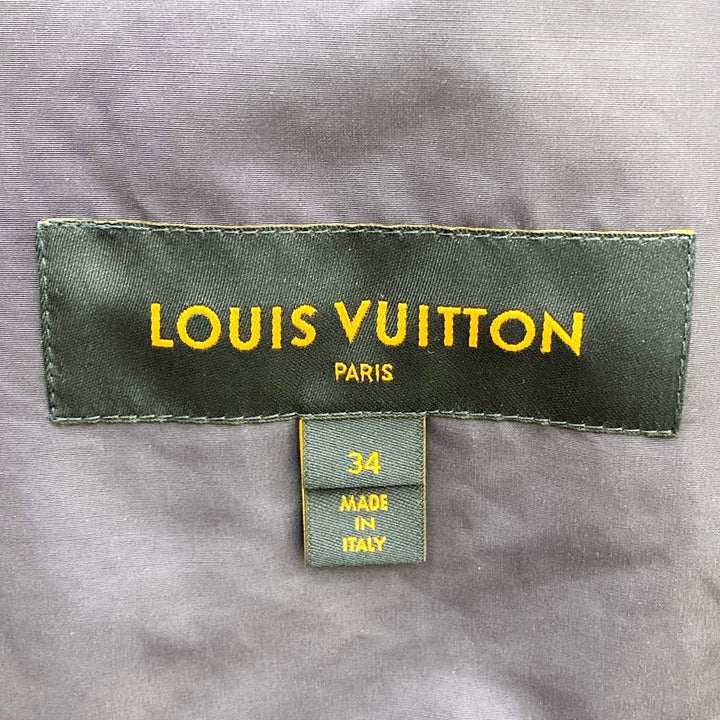 LOUIS VUITTON ルイ・ヴィトン 
 モッズコート 
コットン/ナイロン  ネイビー
