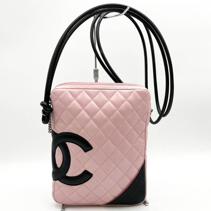 CHANEL シャネル 
 ショルダーバッグ 
レザー ピンク