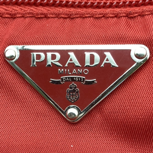 PRADA プラダ 
 ショルダーバッグ 
ナイロン レッド
