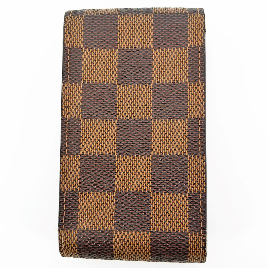 LOUIS VUITTON ルイ・ヴィトン 
 エテュイ・シガレット N63024 シガレットケース 
ダミエキャンバス ブラウン