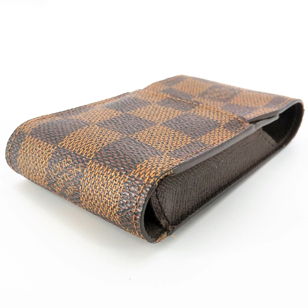 LOUIS VUITTON ルイ・ヴィトン 
 エテュイ・シガレット N63024 シガレットケース 
ダミエキャンバス ブラウン