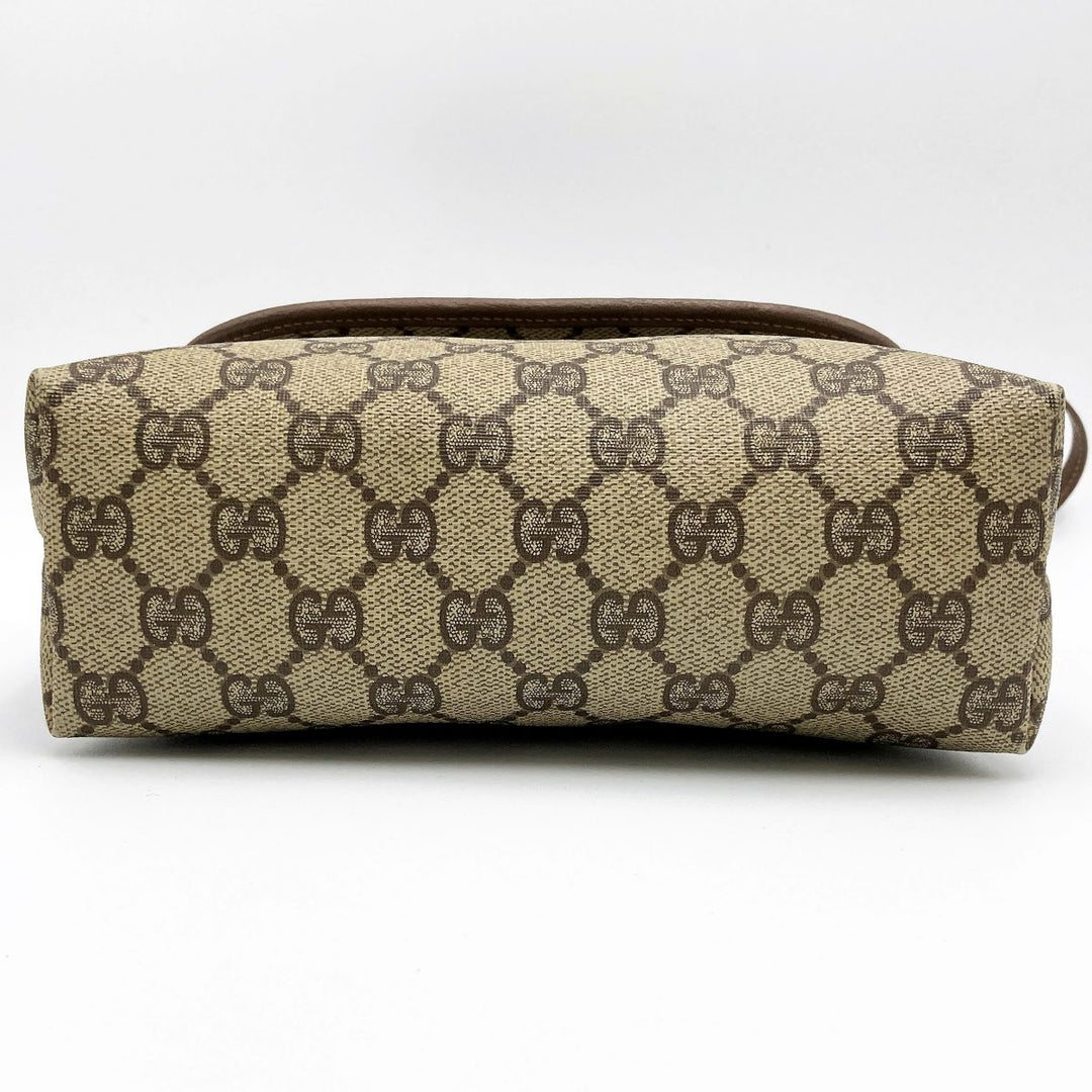 GUCCI グッチ 
 007・115・6087 ショルダーバッグ 
GGスプリームキャンバス ブラウン