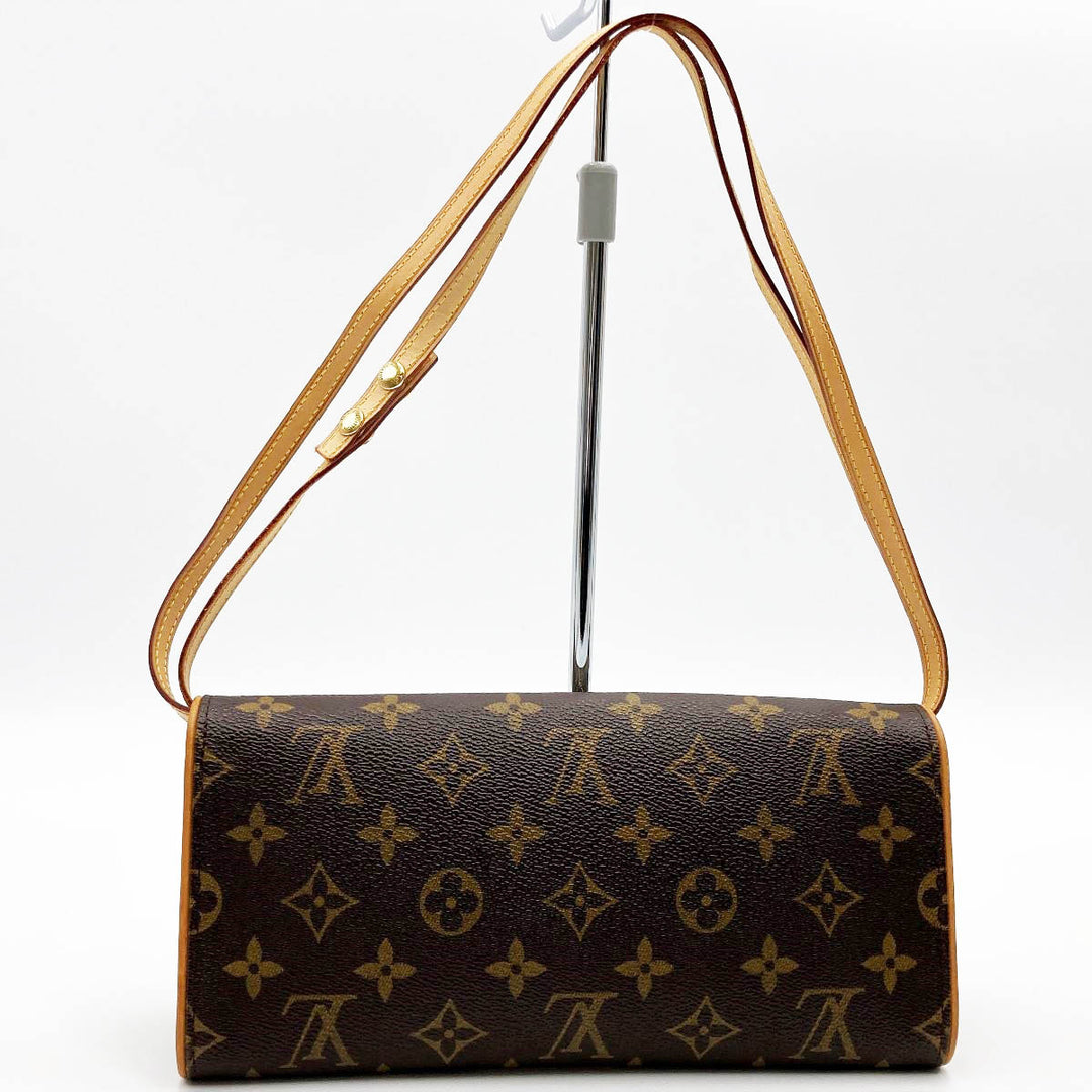 LOUIS VUITTON ルイ・ヴィトン 
 ポシェット・ツイン M51852 ショルダーバッグ 
PVC ブラウン
