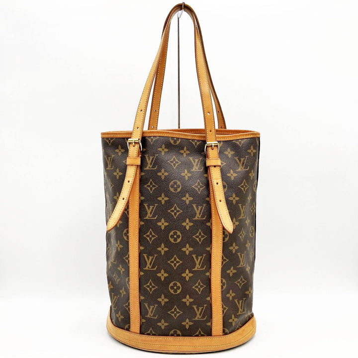LOUIS VUITTON ルイ・ヴィトン 
 バケットGM M42236 ショルダーバッグ 
PVC ブラウン