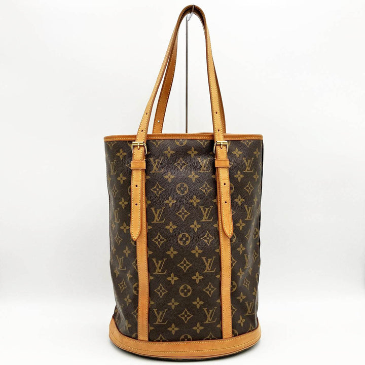 LOUIS VUITTON ルイ・ヴィトン 
 バケットGM M42236 ショルダーバッグ 
PVC ブラウン