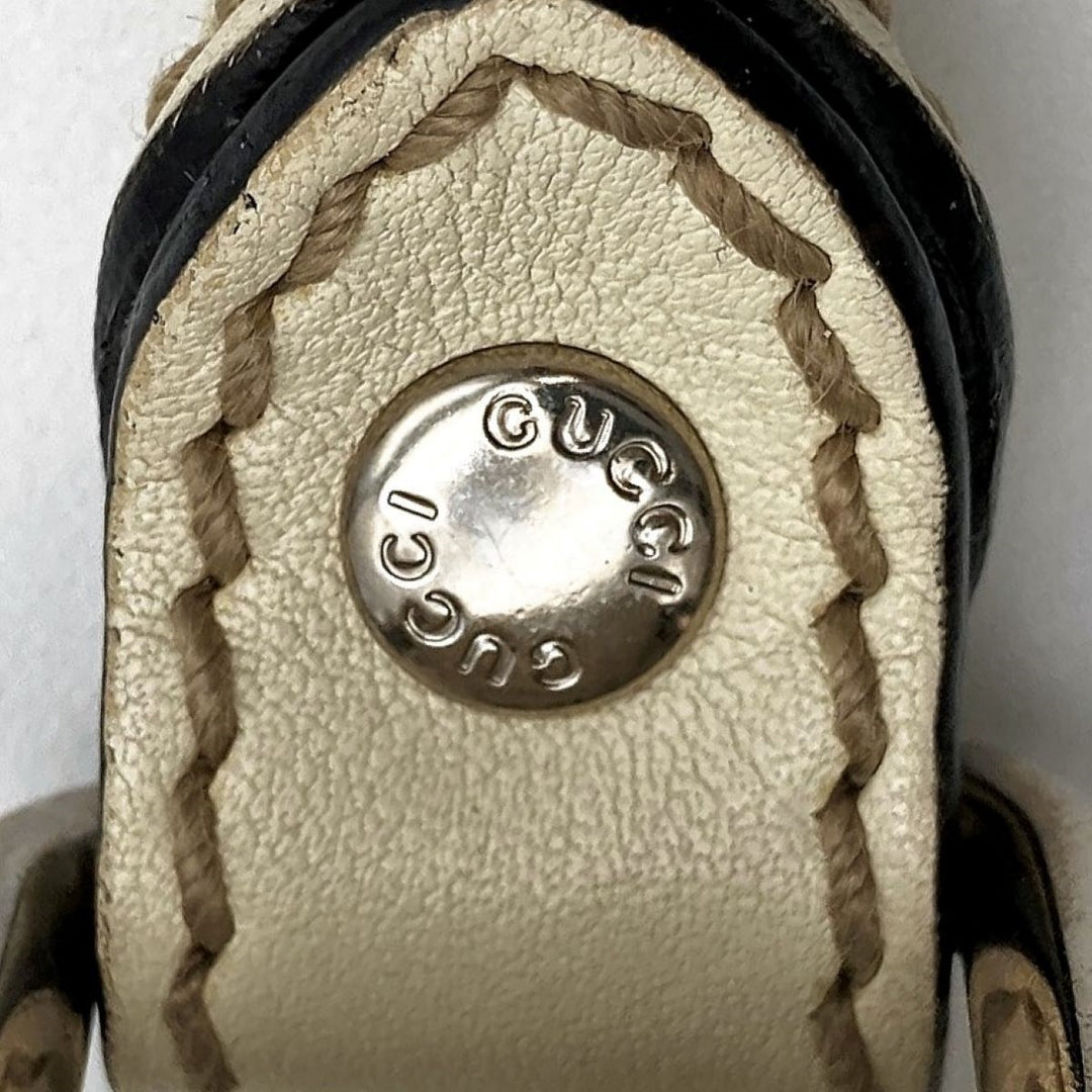GUCCI グッチ 
 スーキー 211944 ショルダーバッグ 
ストロー/レザー  アイボリー