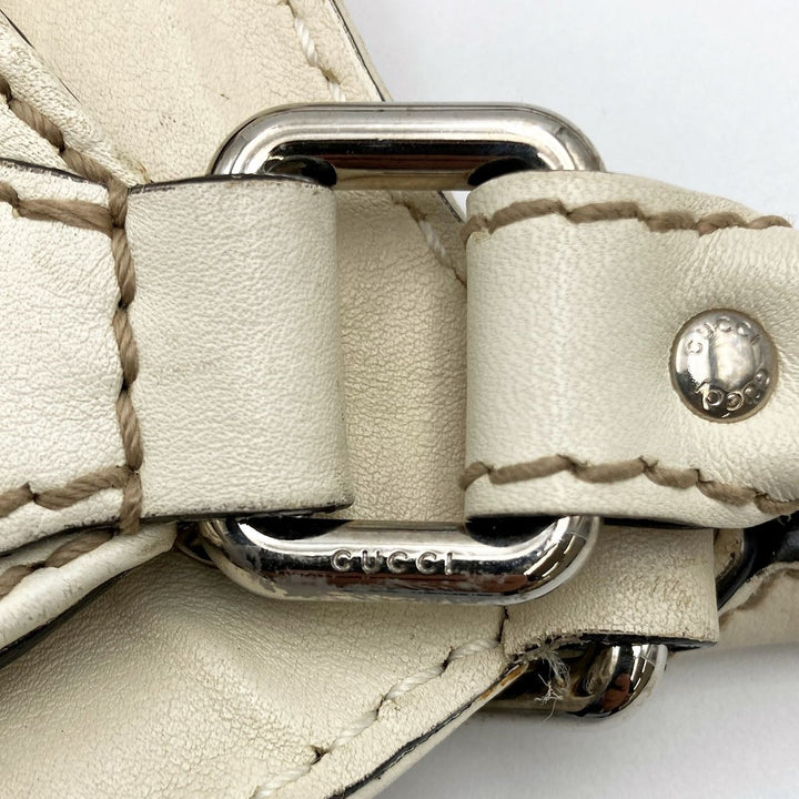 GUCCI グッチ 
 スーキー 211944 ショルダーバッグ 
ストロー/レザー  アイボリー