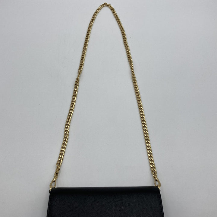PRADA プラダ 
 ショルダーバッグ 
レザー ブラック