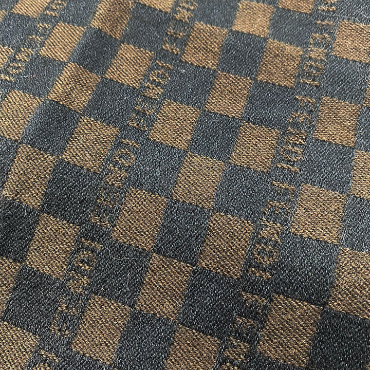 FENDI フェンディ 
 マフラー 
ウール ブラウン