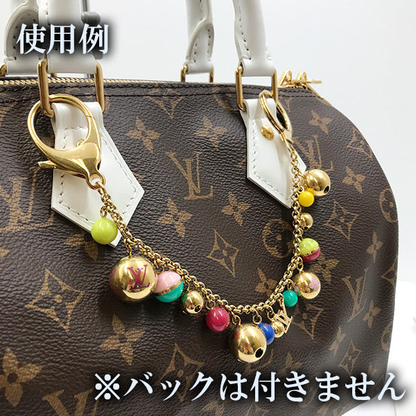LOUIS VUITTON ルイ・ヴィトン 
 M62226/ポルト クレ シェンヌ グルロ キーリング 
プラスチック マルチカラー