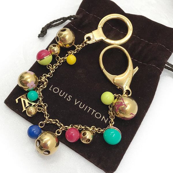 LOUIS VUITTON ルイ・ヴィトン 
 M62226/ポルト クレ シェンヌ グルロ キーリング 
プラスチック マルチカラー