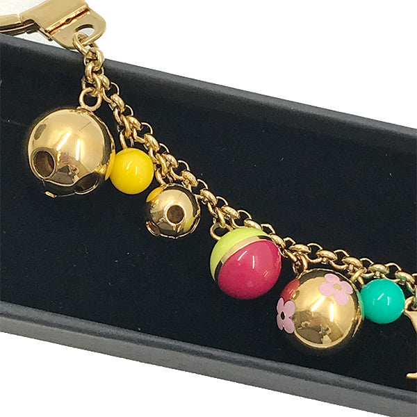 LOUIS VUITTON ルイ・ヴィトン 
 M62226/ポルト クレ シェンヌ グルロ キーリング 
プラスチック マルチカラー