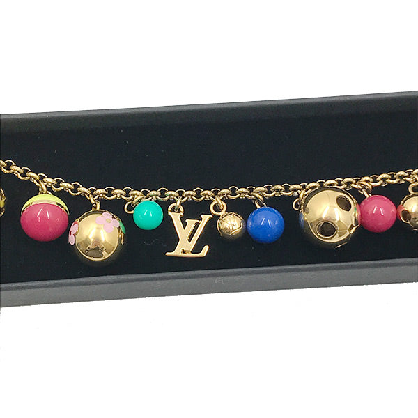 LOUIS VUITTON ルイ・ヴィトン 
 M62226/ポルト クレ シェンヌ グルロ キーリング 
プラスチック マルチカラー