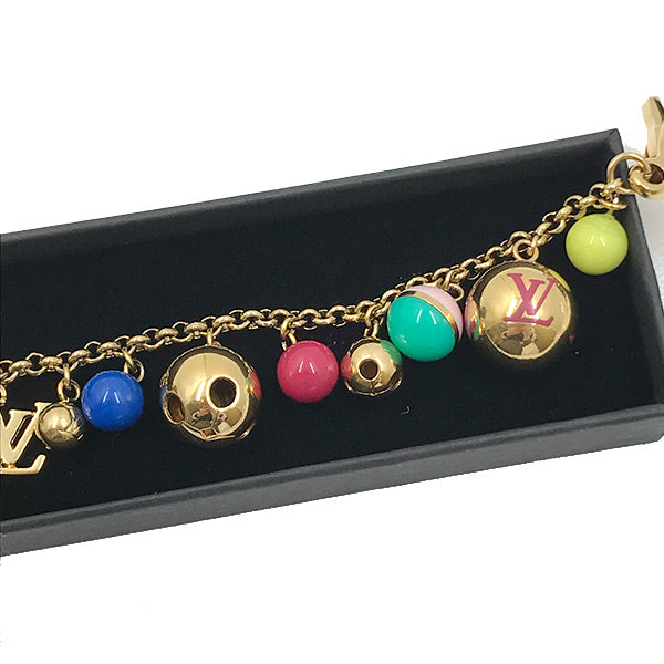 LOUIS VUITTON ルイ・ヴィトン 
 M62226/ポルト クレ シェンヌ グルロ キーリング 
プラスチック マルチカラー