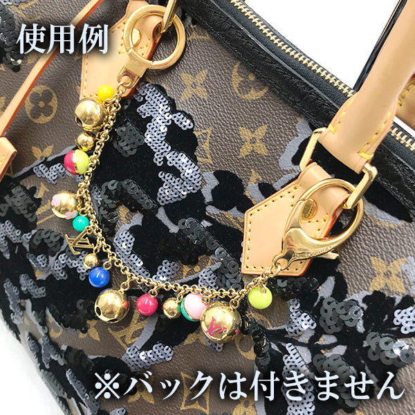LOUIS VUITTON ルイ・ヴィトン 
 M62226/ポルト クレ シェンヌ グルロ キーリング 
プラスチック マルチカラー