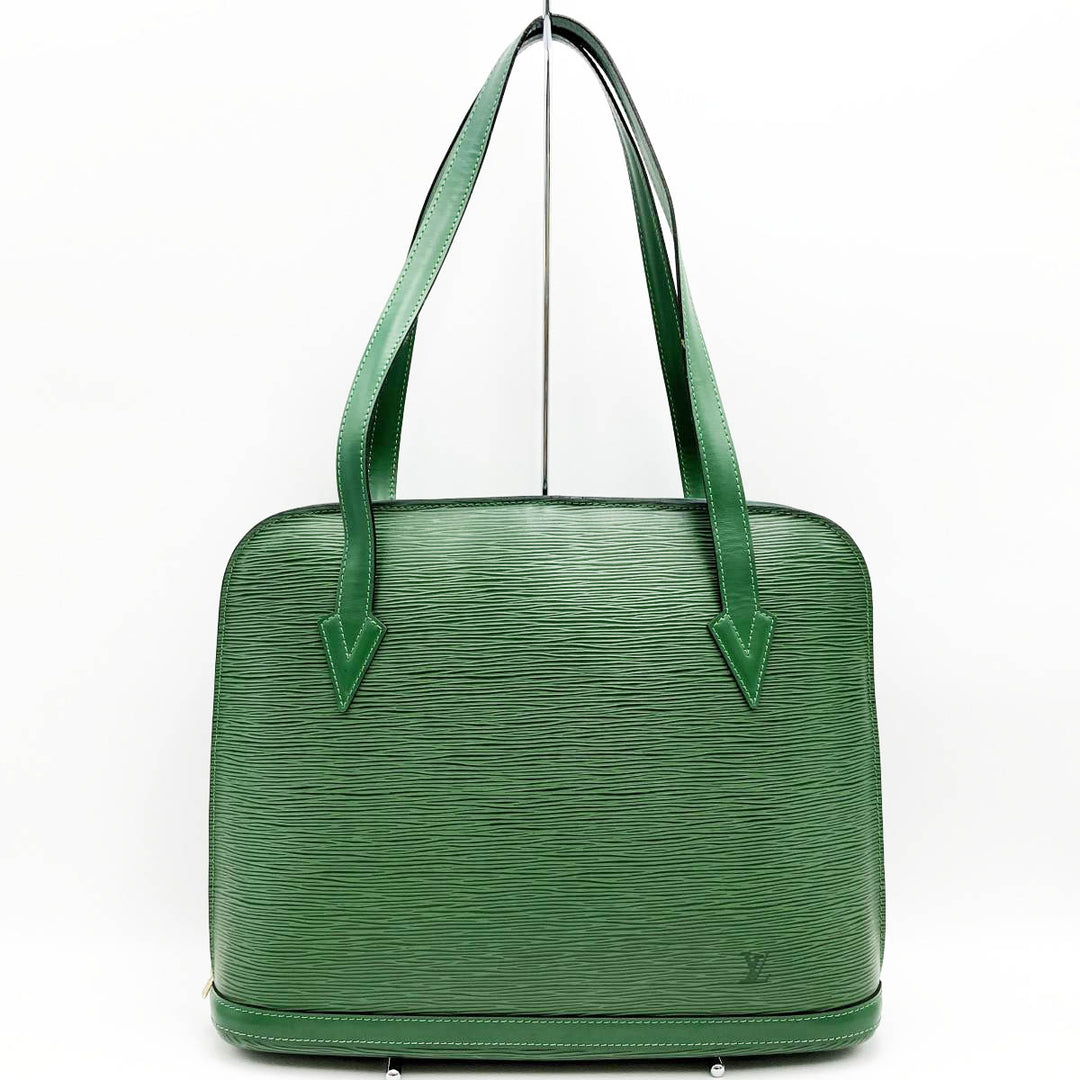 LOUIS VUITTON ルイ・ヴィトン 
 リュサック M52284 ショルダーバッグ 
PVC グリーン