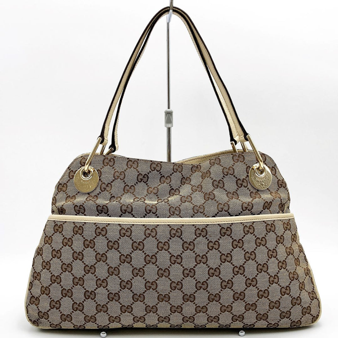 GUCCI グッチ 
 121023 ショルダーバッグ 
GGキャンバス ブラウン