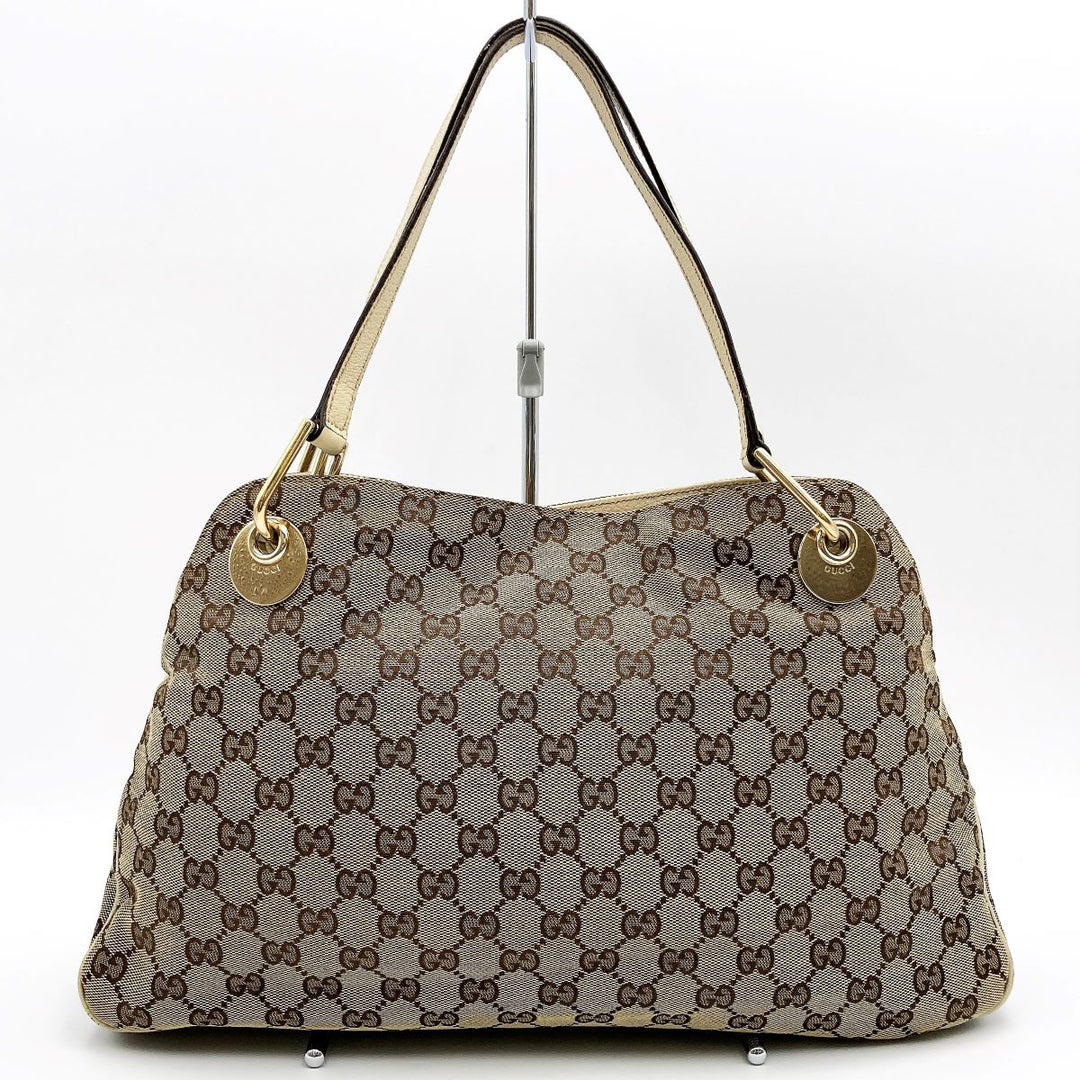 GUCCI グッチ 
 121023 ショルダーバッグ 
GGキャンバス ブラウン