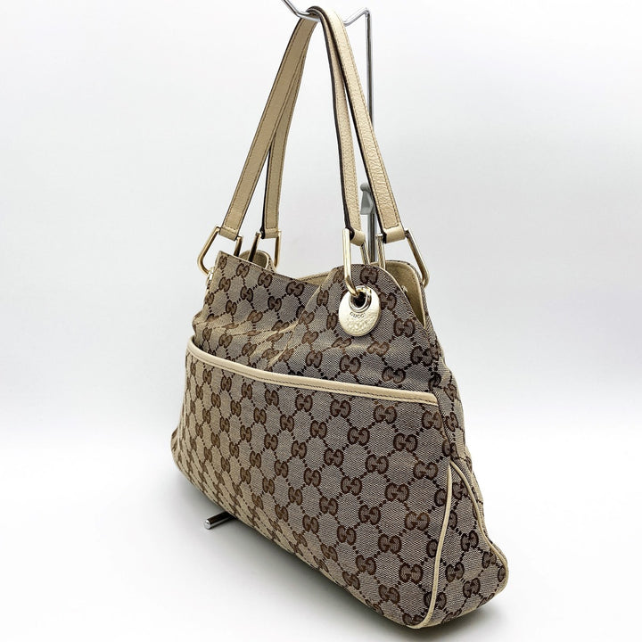 GUCCI グッチ 
 121023 ショルダーバッグ 
GGキャンバス ブラウン
