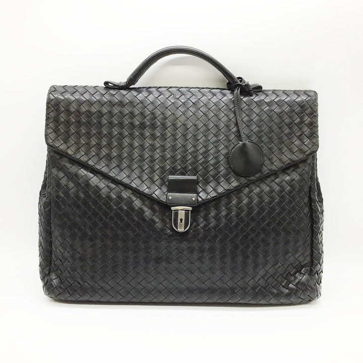 BOTTEGAVENETA ボッテガヴェネタ 
 トートバッグ 
レザー ブラック