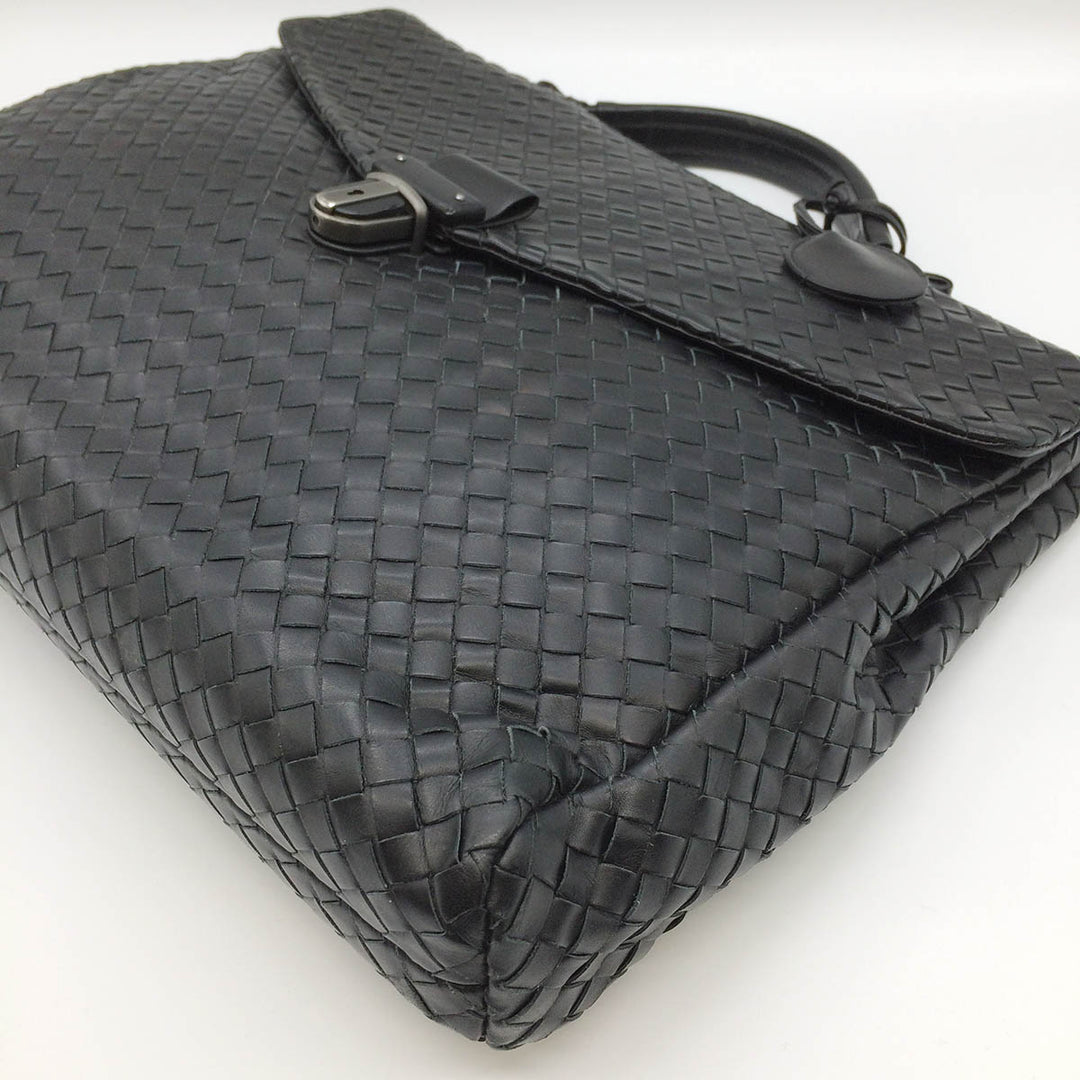 BOTTEGAVENETA ボッテガヴェネタ 
 トートバッグ 
レザー ブラック