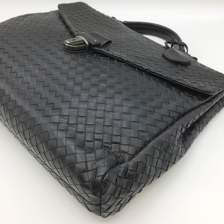 BOTTEGAVENETA ボッテガヴェネタ 
 トートバッグ 
レザー ブラック