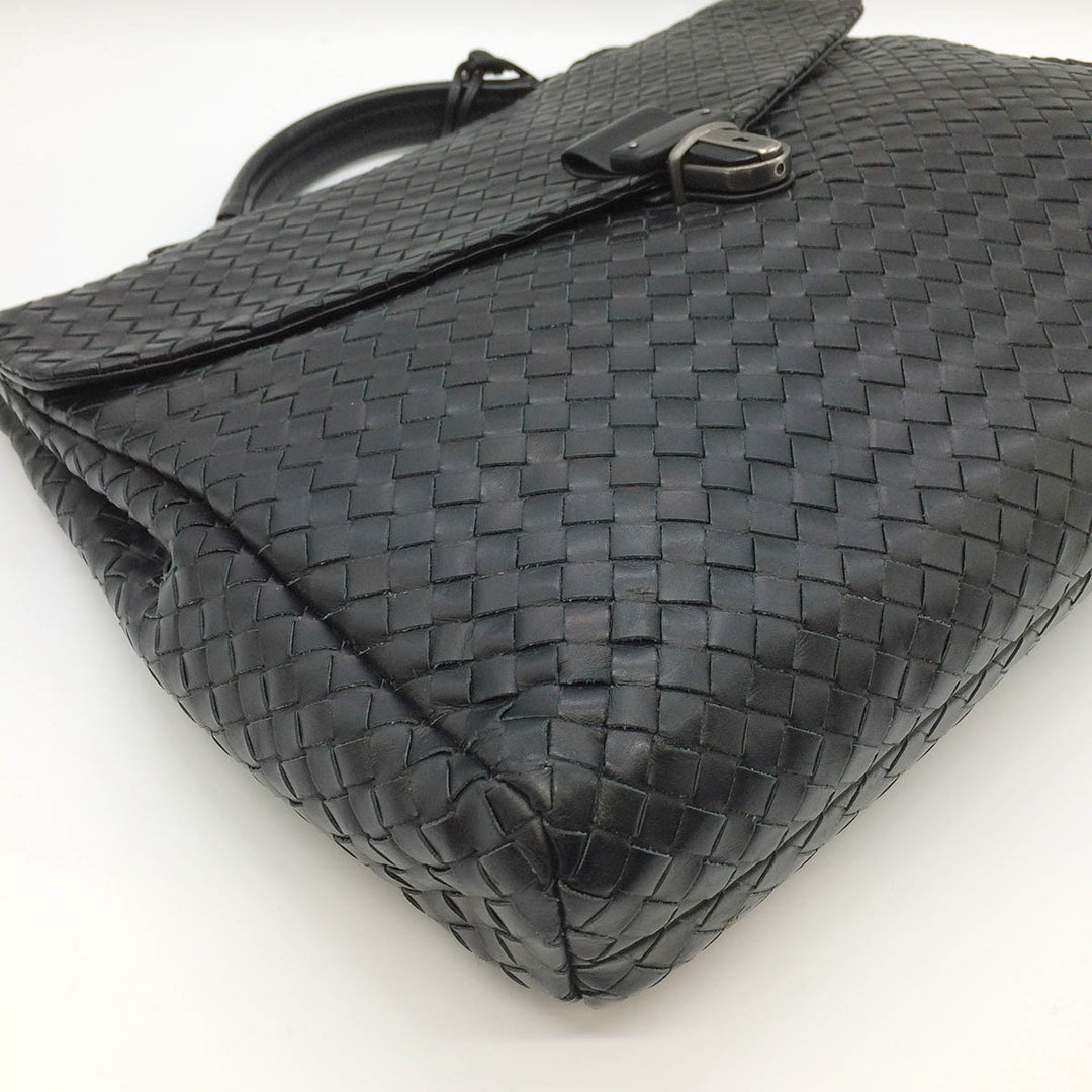 BOTTEGAVENETA ボッテガヴェネタ 
 トートバッグ 
レザー ブラック