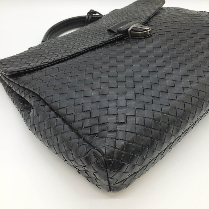 BOTTEGAVENETA ボッテガヴェネタ 
 トートバッグ 
レザー ブラック