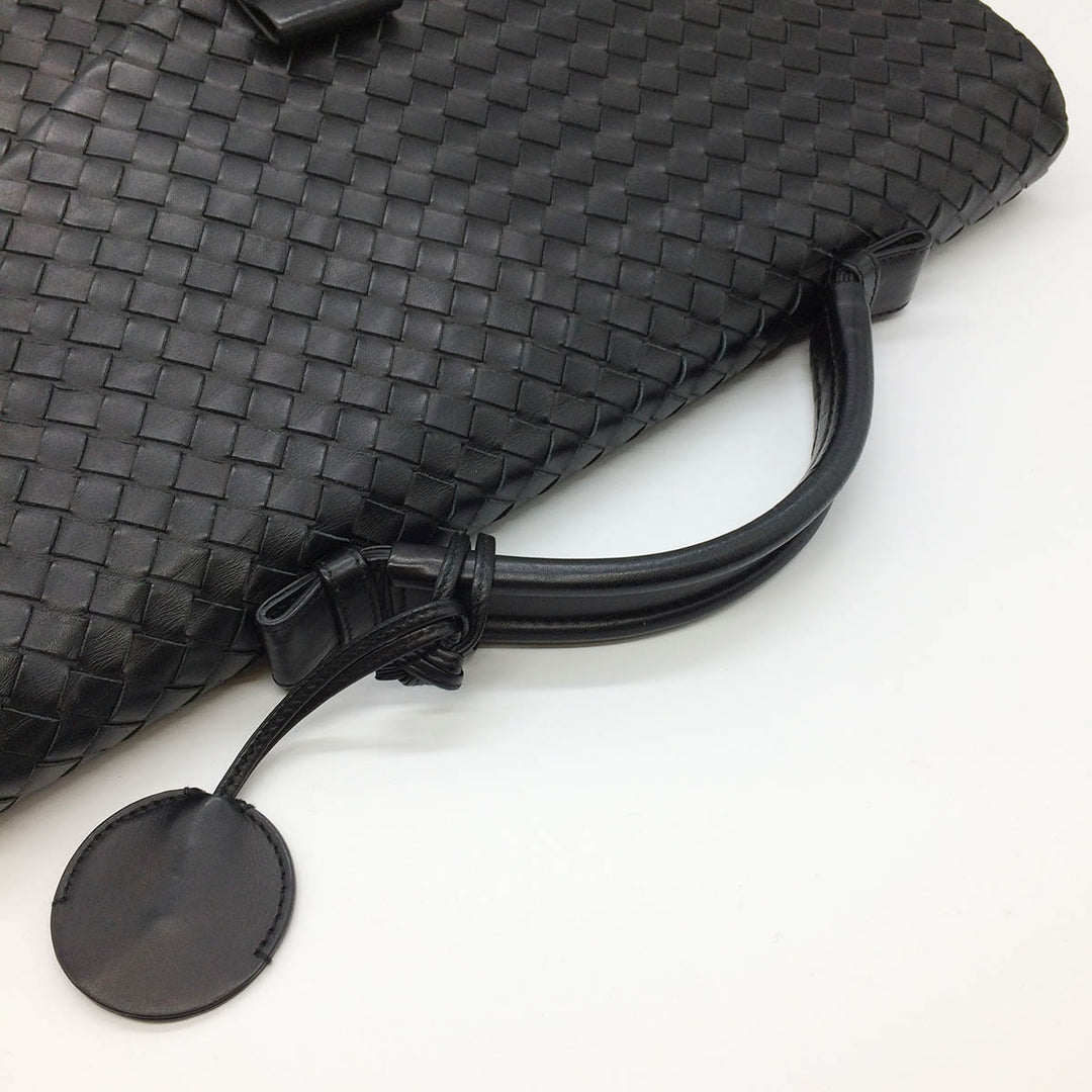 BOTTEGAVENETA ボッテガヴェネタ 
 トートバッグ 
レザー ブラック