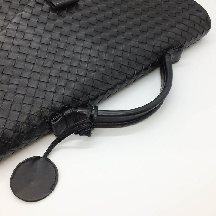 BOTTEGAVENETA ボッテガヴェネタ 
 トートバッグ 
レザー ブラック
