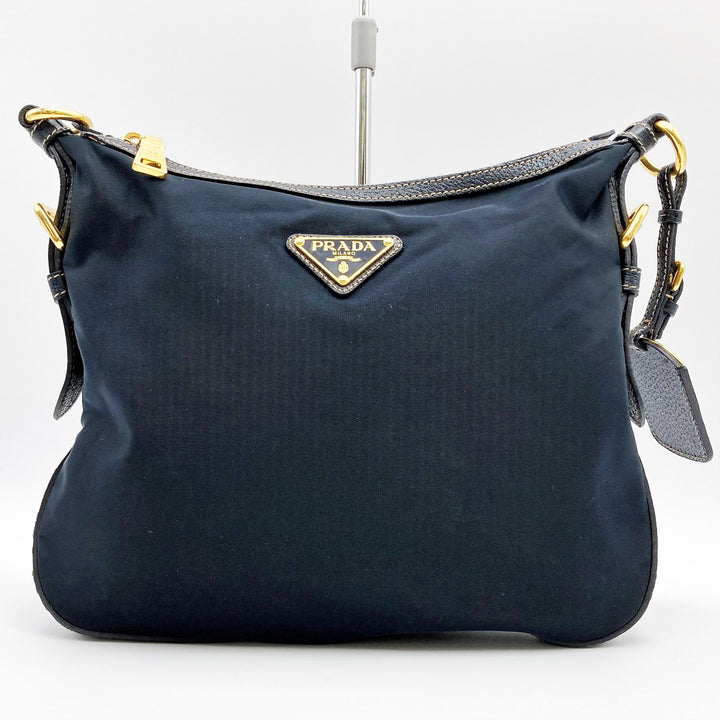 PRADA プラダ 
 ショルダーバッグ 
ナイロン ブラック