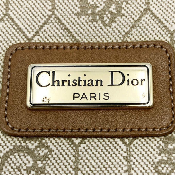 Christian Dior クリスチャンディオール 
 クラッチバッグ 
PVC ベージュ