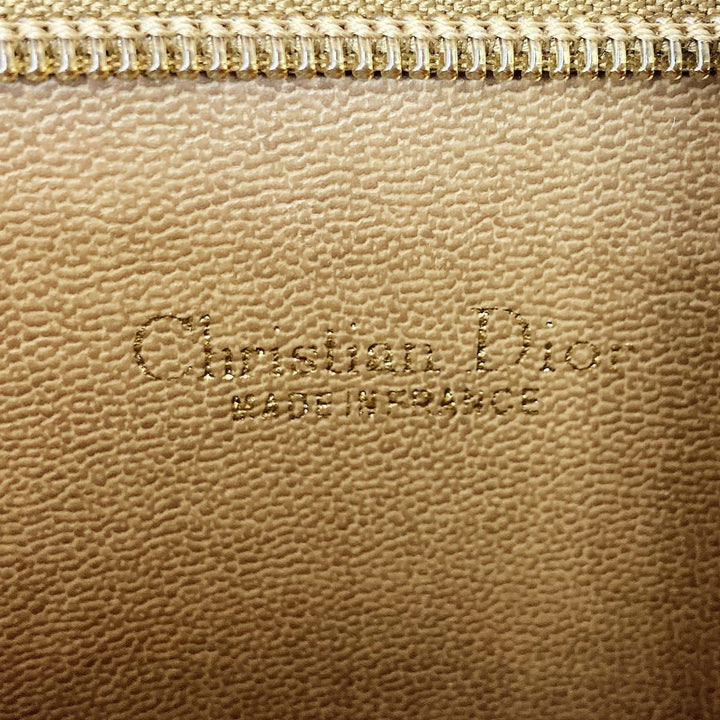 Christian Dior クリスチャンディオール 
 クラッチバッグ 
PVC ベージュ
