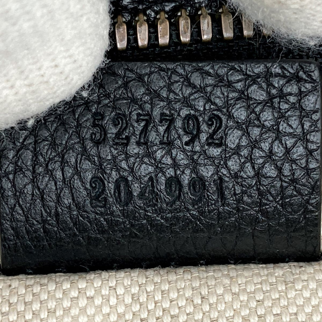 GUCCI グッチ 
 527792 ウエストバッグ 
レザー ブラック