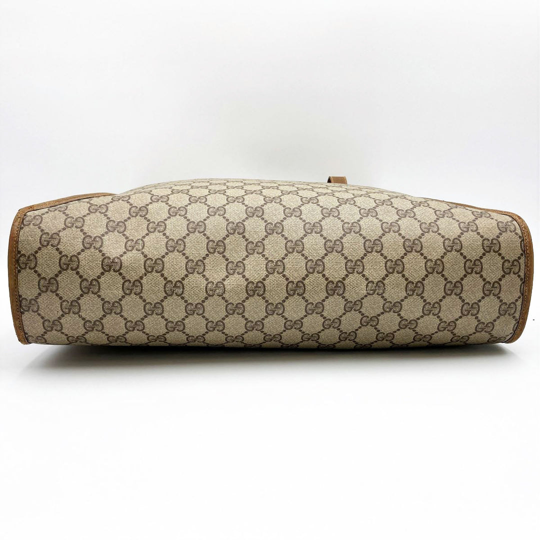 GUCCI グッチ 
 92・02・998 トートバッグ 
GGスプリームキャンバス/レザー  ベージュ