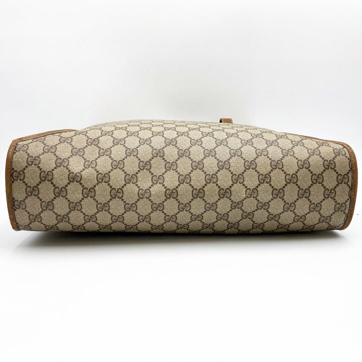 GUCCI グッチ 
 92・02・998 トートバッグ 
GGスプリームキャンバス/レザー  ベージュ