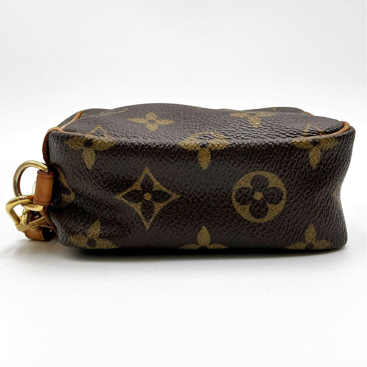 LOUIS VUITTON ルイ・ヴィトン 
 トゥルース・ワピティ M58030 ポーチ 
PVC ブラウン